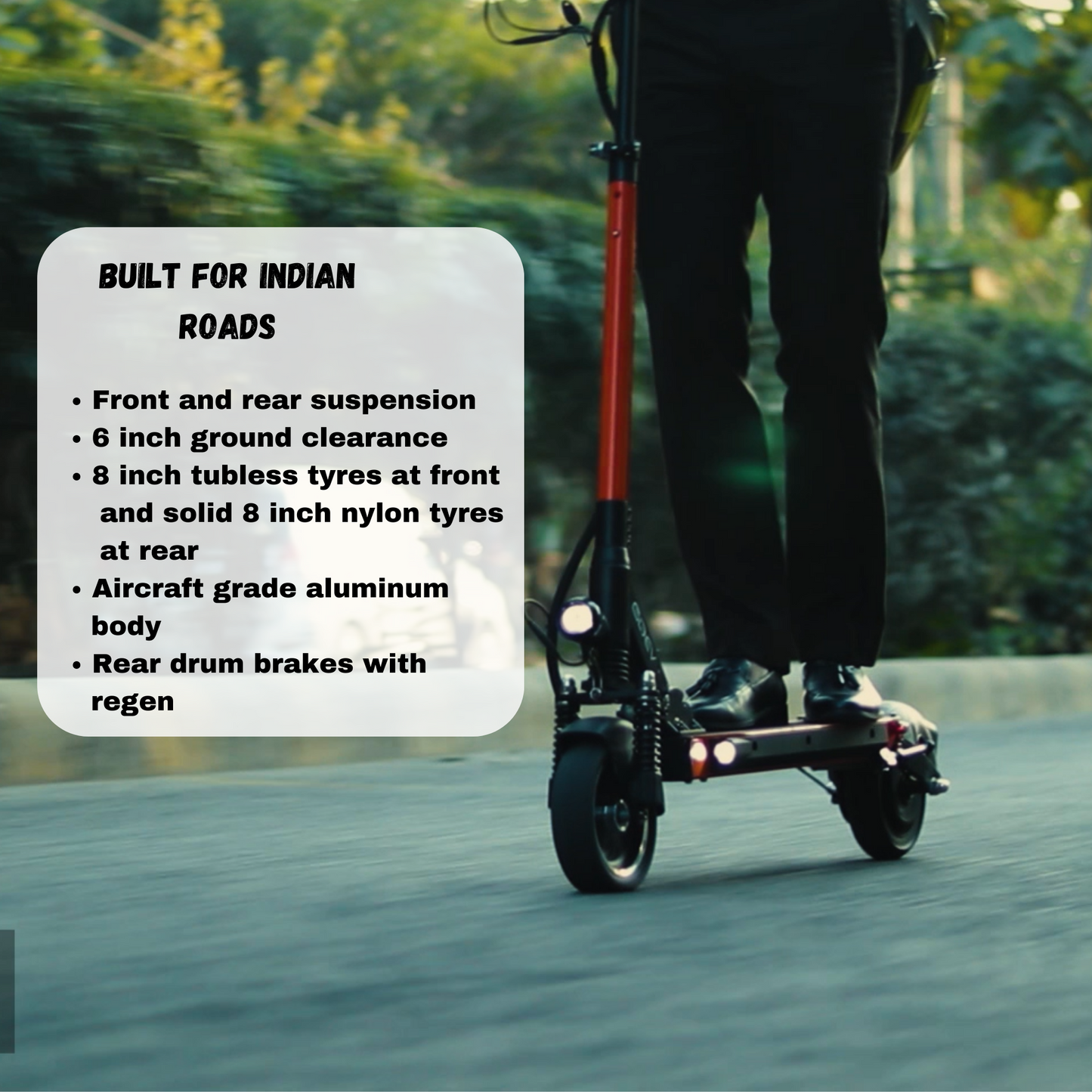 Protos Electric Kick Scooter Orange