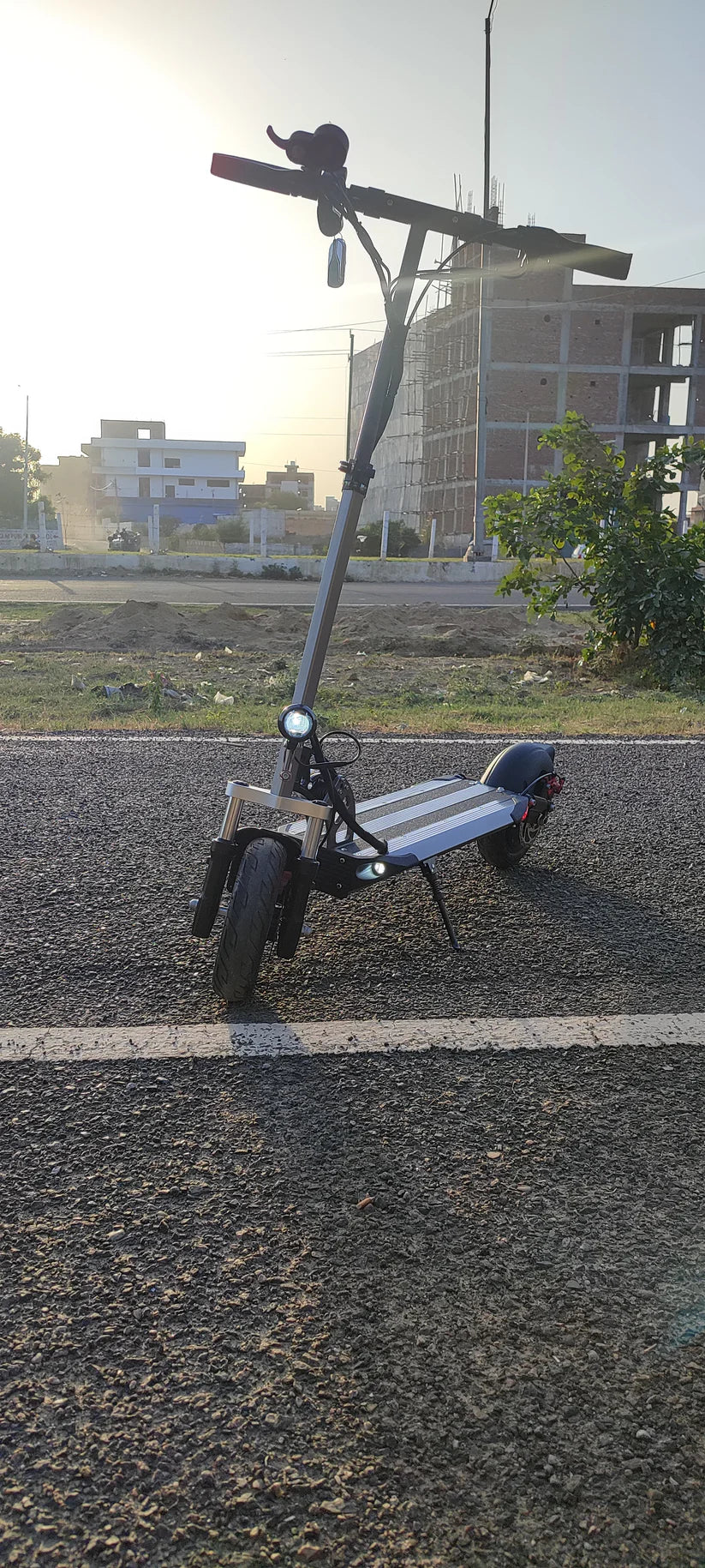 Protos VMX Electric Kick Scooter Grey Color with Seat