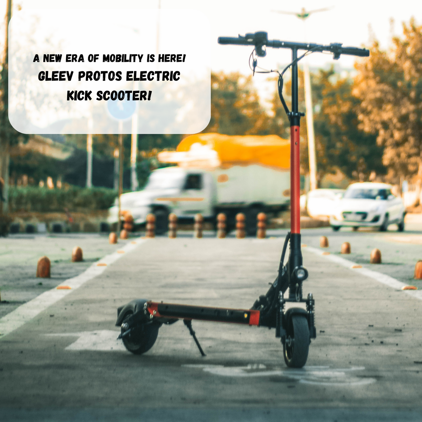 Protos Electric Kick Scooter Orange